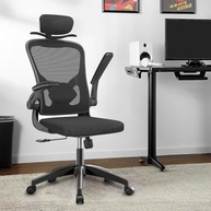 Cadeira de Escritório Ergonômica com Estofado de Mesh Premium - Conforto e Postura Ideal - imagem 2