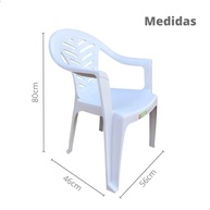Cadeira Poltrona Tambaú com Braços Escritex - Branca | Conforto e Estilo para Ambientes Internos e Externos - imagem 4
