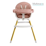 Cadeira de Refeição Premium Multmaxx Rosa - Assento Confortável e Altura Ajustável até 15kg - imagem 3