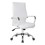 Cadeira de Escritório Branca Cleaner: Conforto e Estilo - imagem 1