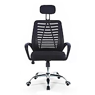 Cadeira de Escritório Zebrada com Tela Mesh: Conforto e Estilo - imagem 1