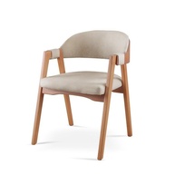 Cadeira de Jantar Gaia Bege: Conforto e Estilo - imagem 1