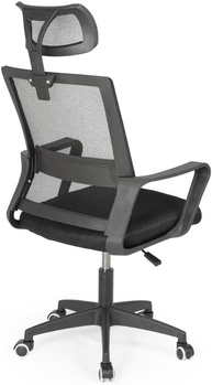 Cadeira de Escritório Executiva com Altura Regulável, Encosto Ergonômico e Apoio de Cabeça - imagem 1