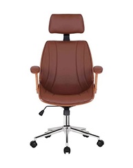 Cadeira Presidente Kopenhagen em Couro Ecológico - Design Moderno e Conforto Premium - imagem 4