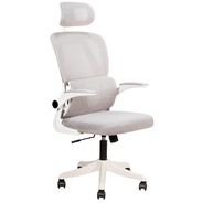 Cadeira de Escritório Ergonômica 3D Plus com Apoio de Braços Reversível e Encosto Ajustável - Branca - imagem 1