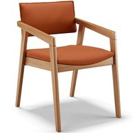 Cadeira Giorgia: Elegância Terracota para sua Casa - imagem 1