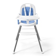 Cadeira de Alimentação Berry 3 em 1 Azul Multikids Baby - Conforto e Segurança em Qualquer Lugar - imagem 1