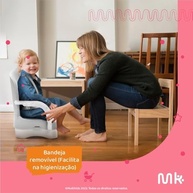 Cadeira de Alimentação Portátil Lollipop 6M+ 15KG Azul Multi Baby - Conforto e Segurança em Qualquer Lugar - imagem 5