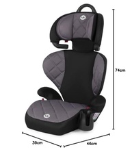 Cadeira Triton II Tutti Baby: Conforto e Segurança para seu Bebê | Preto e Cinza - imagem 3