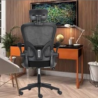 Cadeira de Escritório Ergonômica com Encosto em Malha Dupla - Design Executivo para Home Office - imagem 2