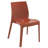 Cadeira Tramontina Alice Brilho Summa em Polipropileno Terracota - Conforto e Estilo para Sua Casa - imagem 1