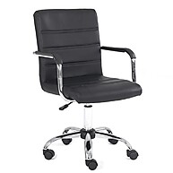 Cadeira Secretária Fitz Preta – Conforto e Estilo no Trabalho - imagem 1
