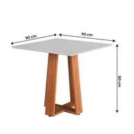 Sala de Jantar Completa: Mesa Athenas + 4 Cadeiras - imagem 2