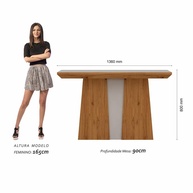 Mesa Kiara: Jantar Completo com 4 Cadeiras - imagem 2