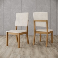 Sala de Jantar Completa: Mesa Lins + 4 Cadeiras - imagem 2
