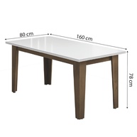 Sala de Jantar Completa: Mesa Miami + 6 Cadeiras - imagem 2
