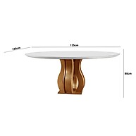 Sala de Jantar Completa: Mesa Nuance + 6 Cadeiras - imagem 2