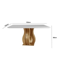 Sala de Jantar Completa: Mesa Nuance + 8 Cadeiras - imagem 2