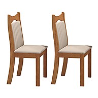 Cadeiras de Jantar Veludo Marfim: Elegância para sua Casa - imagem 1