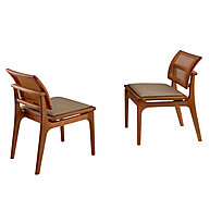 Cadeiras Ellis: Elegância em Madeira Maciça - imagem 1