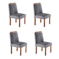Cadeiras Safira: Conforto e Elegância em Madeira Maciça - imagem 1