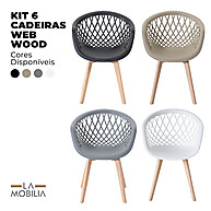 Cadeiras Web Wood: Conforto e Design! - imagem 1