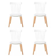 Cadeiras Windsor Brancas: Conforto e Estilo! - imagem 1