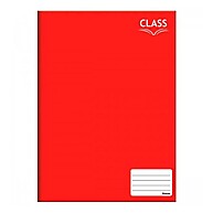 Caderno Brochurão Class Vermelho 80 Folhas 200x275mm Foroni - imagem 1
