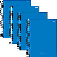 Caderno Universitário Jandaia Stomp Azul: Organize-se! - imagem 1