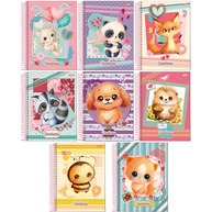 Caderno Universitário Sweetness: Kit 4 Unidades - imagem 1