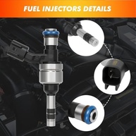 Injetor de Combustível 6 Peças para Chevrolet, Cadillac, Buick e GMC (2.4L, 3.0L, 3.6L V6) - Qualidade e Desempenho Garantidos - imagem 5