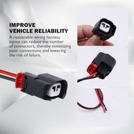 Conector ABS Sensor Velocidade Roda HiSport: Compatibilidade Ampla para Cadillac, Chevrolet, Ford e Dodge | Substitui 645-134 S-1895 3U2Z14S411BXAB - imagem 3
