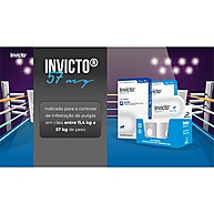 Invicto Antipulgas 57mg - Combate Rápido às Pulgas em Cães - imagem 1