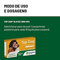 Top Dog 10kg: Vermífugo Completo para Cães - imagem 2