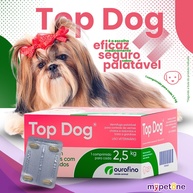 Top Dog 250mg: Vermífugo Palatável para Cães - imagem 2