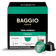 Café Clássico Baggio: 10 Cápsulas Dolce Gusto - imagem 1