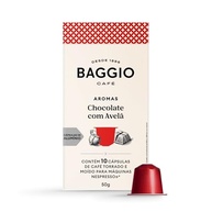 Baggio Café Cápsulas De Café Aroma Chocolate Com Avelã Compatível Com Nespresso Contém 10 Cápsulas - imagem 2