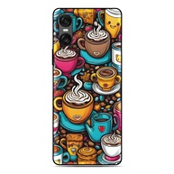 Capinha de Celular Xiaomi: Design Comic e Café ☕ - imagem 4