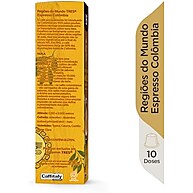 Café Espresso Colômbia TRES 3 Corações: 10 Cápsulas Intensas - imagem 1