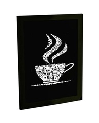 Quadro Decorativo A4 para Cozinha com Moldura – Estilo Café e Comida | Arte Pronta para Pendurar - imagem 2