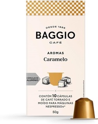 Baggio Café Cápsulas De Café Aroma Caramelo Compatível Com Nespresso Contém 10 Cápsulas - imagem 1