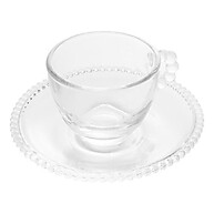 Xícaras de Café Crystal Pearl 80ml Wolff: Elegância no seu café - imagem 2
