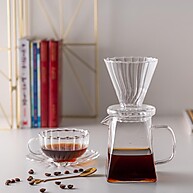 Cafeteira de Vidro Wolff: Café Fresco com Estilo - imagem 1