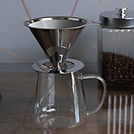 Cafeteira Wolff de Vidro: Elegância no seu Café - imagem 1