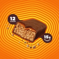 Barra de Proteína BOLD Crunch Caramelo & Chocolate (15g de Proteína) - Caixa com 12 unidades - imagem 2