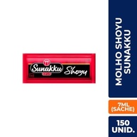 Molho Shoyu Sunakku 7ml Sachê Caixa com 150 Unidades - imagem 3