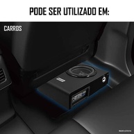 Caixa Slim Amplificada Corzus CXS200S 8'' 100W RMS - Graves Profundos para seu Carro - imagem 4