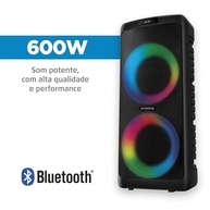 Caixa de Som Party Box Mondial 600W RMS Bivolt PBX-600-A: Sua Festa com Som Potente e Luzes Incríveis! - imagem 3