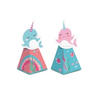 Caixa Cone Narval: Decore Sua Festa com Magia! - imagem 1