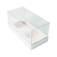 Caixa Cupcake Transparente: 10 Unidades para Encantar! - imagem 1